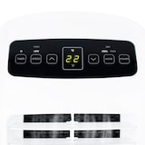 thumbnail of Wëasy BLIZZ900 Mobiles Klimagerät, Ventilator, Luftentfeuchter, leise, leistungsstark, 2 Geschwindigkeitsstufen, Haus, Büro, Schlafzimmer