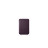thumbnail of Porte Cartes En Tissage Fin Pour Iphone Avec Magsafe Mûre