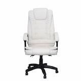 thumbnail of DASCK Poltrona da Ufficio Regolabile e Reclinabile, Ecopelle, Base Girevole 360° – DASCK-POLTRONA-BIANCO