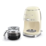 thumbnail of Cafetera De Goteo Smeg Dcf02Creu 1,4 L, 1050 W, Color Crema