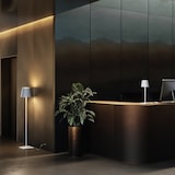 thumbnail of Poldina Stehleuchte Dunkelgrau 230V mit dimmbarem Stehleuchte 28x150cm - Modernes Design aus Aluminium