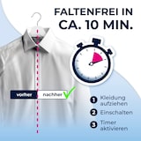 thumbnail of CLEANmaxx Bügler mit Timerfunktion für Hemden & Blusen - Blau