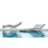 thumbnail of Lyxo - Lettino Sdraio Esse con telaio grigio in polietilene 185x73x77cm - Impilabile, ergonomico, indoor/outdoor - Colore Giada