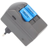 thumbnail of CR2 Ladegerät Li-Ion, CR-2 Ladegerät inklusive 2x CR2 Akku 3.0 Volt