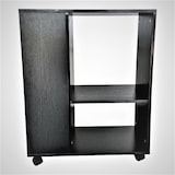 thumbnail of Druckertisch Rollenschrank Büro mit Rollen Druckerständer LEON schwarz Jet-Line