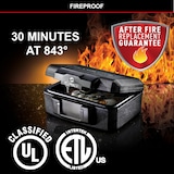 thumbnail of Master Lock L1200 Feuerfeste Sicherheitskassette, mit Zylinderschloss