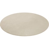 thumbnail of tectake Kortpolig vloerkleed Soft Zone - beige, Ø 120 cm - 405285