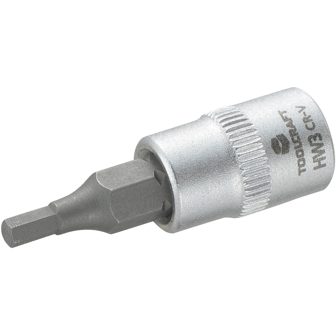 TOOLCRAFT 816068 Innen-Sechskant Steckschlüssel-Bit-Einsatz 3 mm 1/4" (6.3 mm)