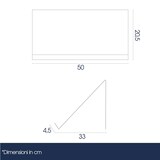 thumbnail of Danieli - Espositore Pubblicitario a Leggio in Acrilico Trasparente da Tavolo. Leggio Porta Libri A4 con Mensola Reggi-Libro