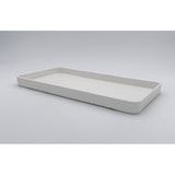 thumbnail of Mc Ristorazione, Vassoio rettangolare, PBT, 16x31x2 cm., Bianco