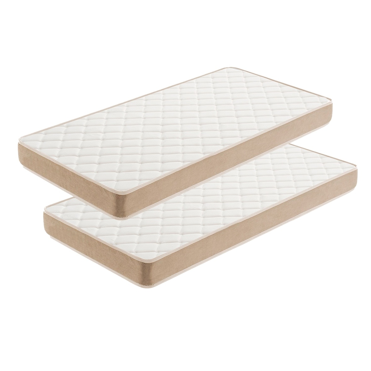 2er-Pack Jugend-Matratzen  - 70X160  - Moonia