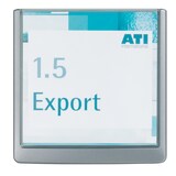 thumbnail of Durable Türschild CLICK SIGN - 4862 (B x H) 149 mm x 148.5 mm Graphit 486237