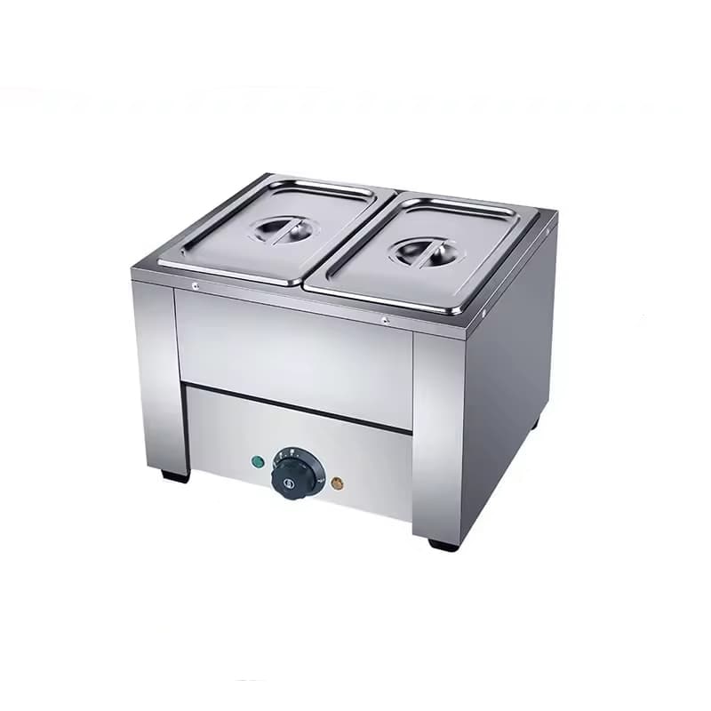 Templadora de chocolate con dos tanques de 4,5 L - 35 x 29 x 27 cm