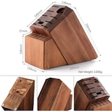 thumbnail of XinZuo - Juego de cuchillos Damasco de 15 piezas - Serie B27 Yi