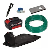 thumbnail of Einhell Mähroboter FREELEXO 550 18V 3 Ah Power X-Change Akku Ladegerät Installations-Kit für 550 m²  3413965