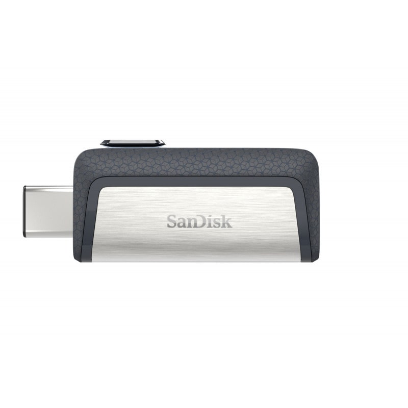 Clé Usb Sandisk Ultra Dual Type C 256 Go Gris