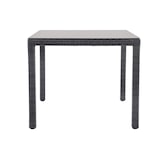 thumbnail of METRO PROFESSIONAL Gastro Tisch Balsario, Alu/Polyrattan, 130 x 90 cm, rechteckig, grau