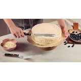 thumbnail of Tramontina LANDHAUS Konditor Winkelpalette, Tortenmesser, Streichmesser, rostfreier Edelstahl, FSC-zertifizierter Holzgriff, spülmaschinenfest