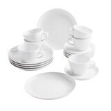 thumbnail of KAHLA 390453A90039C Five Senses Kaffeeservice 18tlg. | weißes Geschirrset für 6 Personen aus Porzellan