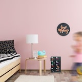 thumbnail of Securit® Silhouette Ardoise ''Horloge'' – Feutre-Craie Inclus + Kit de Fixation – 29x29 cm