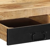 thumbnail of vidaXL Schreibtisch 100x50x75 cm Raues Massivholz Mango