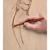 thumbnail of Clairefontaine Braunes Kraftpapier, Ries, gerippt, A2, 25 Bogen 120g - 975003C