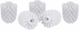 thumbnail of Relaxdays WC Bürstenkopf im 5er Set, lose Toilettenbürsten 9,5 mm Gewinde, Ersatzbürstenkopf Durchmesser 7 cm, weiß