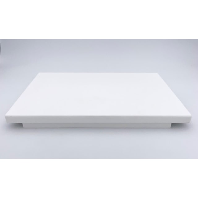 Tabla de cortar profesional de teflón blanco de alta densidad 40x30x2h cm