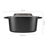 thumbnail of Fiskars Norden Gusseisen-Kasserolle 4 L