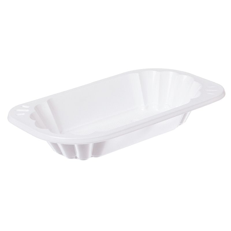 2000x Imbissschalen PP mit Anfasser 177 x 96 x 28 mm 200 ml
