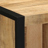 thumbnail of vidaXL Nachttisch 40x35x40 cm Raues Mango-Massivholz