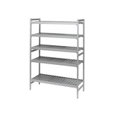 thumbnail of Rayonnage modulaire en polymère 6611 Fermostock Longueur 3027 mm- 5 niveaux-profondeur 460 mm