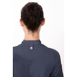 thumbnail of Chef Works® Damenkochjacke HARTFORD, Reissverschluss, Cool Vent™ & lite, Blau, Größe 3XL