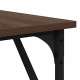 thumbnail of vidaXL Schreibtisch Braun Eichen-Optik 149x149x75 cm Holzwerkstoff