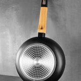 thumbnail of BERGNER - Batería de Cocina de 3 piezas Aluminio prensado con Tapas en color Negro apto para Inducción