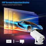thumbnail of Mini Videoprojecteur Android 11 120 Lumens Portable Avec WIFI6 Et BT5.0 Blanc YONIS
