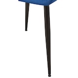 thumbnail of Silla de salón Emia en terciopelo Terciopelo/Azul