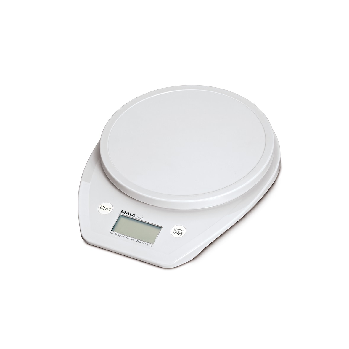 MAUL Briefwaage MAULgoal, Tragkraft: 5.000 g, weiß