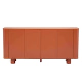 thumbnail of Credenza scandinava a 4 ante L160 cm terracotta