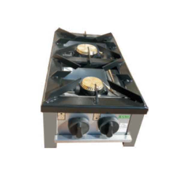 Cocina Industrial Gas 2 Fuegos F-2GE-LB La Bari