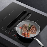 thumbnail of CIARRA Placa de cocción con extractor ONE 59 cm Boost Touch Control con 4 placas Flex Zone Función Stop & Go CBBEH594BBF