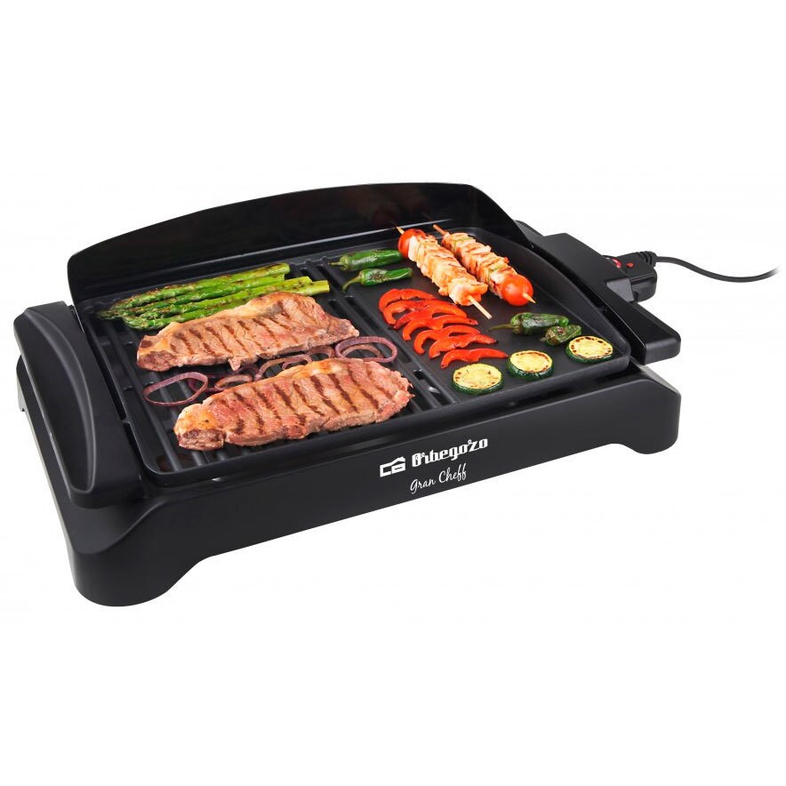 Plancha de asado Orbegozo BC4000 doble zona