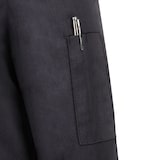 thumbnail of METRO PROFESSIONAL Heren koksjas 3/4 mouw, maat S, denim look, zwart
