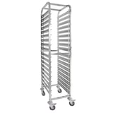 thumbnail of METRO Professional Carro para bandejas GSC1018GN, acero inoxidable, 38,5 x 55,5 x 174,5 cm, apto para GN 1/1, 18 niveles, carga total 150 kg, plata