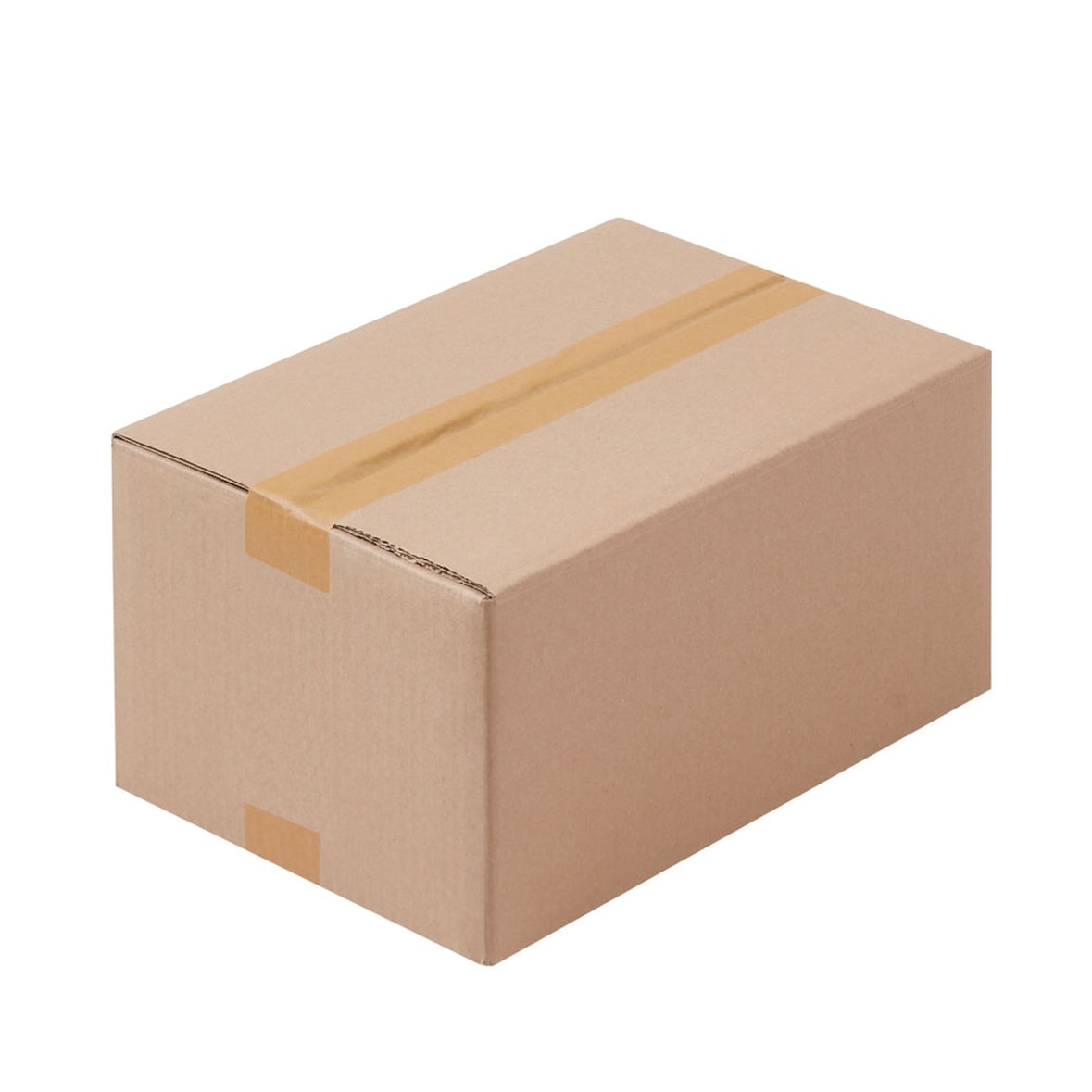 500 x Faltkartons (330 x 240 x 160 mm) stabil 1-wellig Versandkarton Päckchen DHL Hermes Schachtel Box Paket braun BB-Verpackungen