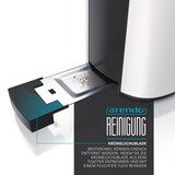 thumbnail of Arendo Langschlitz Toaster für 2 Scheiben, integrierter Brötchenaufsatz, 1000 W, Restzeitanzeige, Weiß