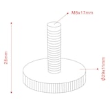 thumbnail of Helloshop26 - Marco de banco de trabajo fijo de 100 cm mesa de trabajo soporte de taller 16_0002150