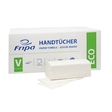 thumbnail of Falthandtuch ECO, 25 x 23 cm, V-Falz, weiß, 2-lagig, 100 % Recycling, mit Dekoprägung, 1 Karton = 20 Pack á 160 Blatt