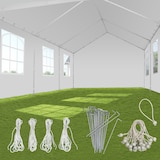 thumbnail of tectake Partytent Mammut 8x4m met plug-in systeem, stevig en waterafstotend - wit - 404972