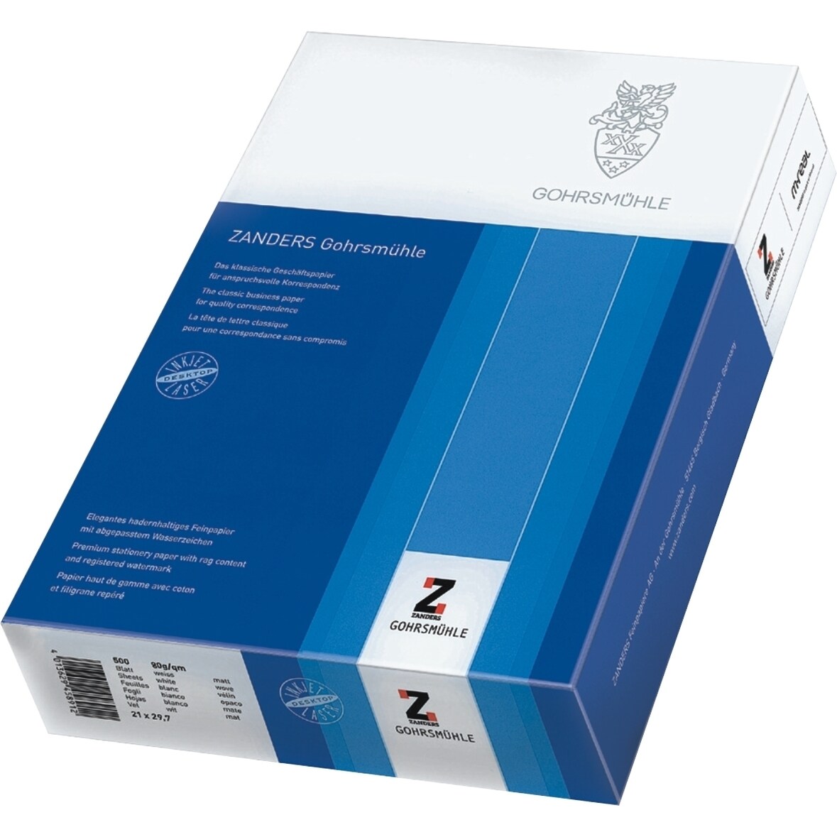 Gohrsmühle Geschäftspapier A4 VE=10x200 Blatt weiß